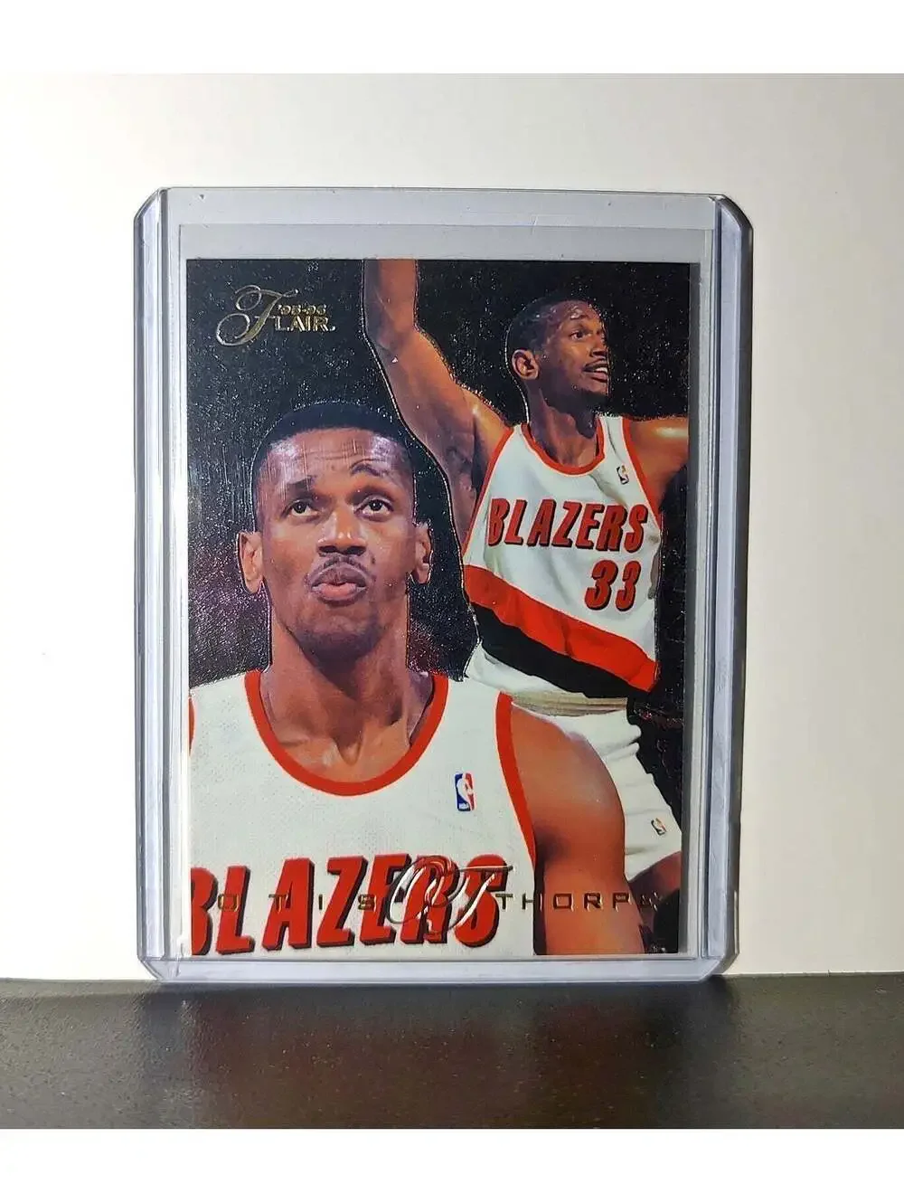 Otis Thorpe 1995-96 Flair NBA #114 Card Detroit Pistons